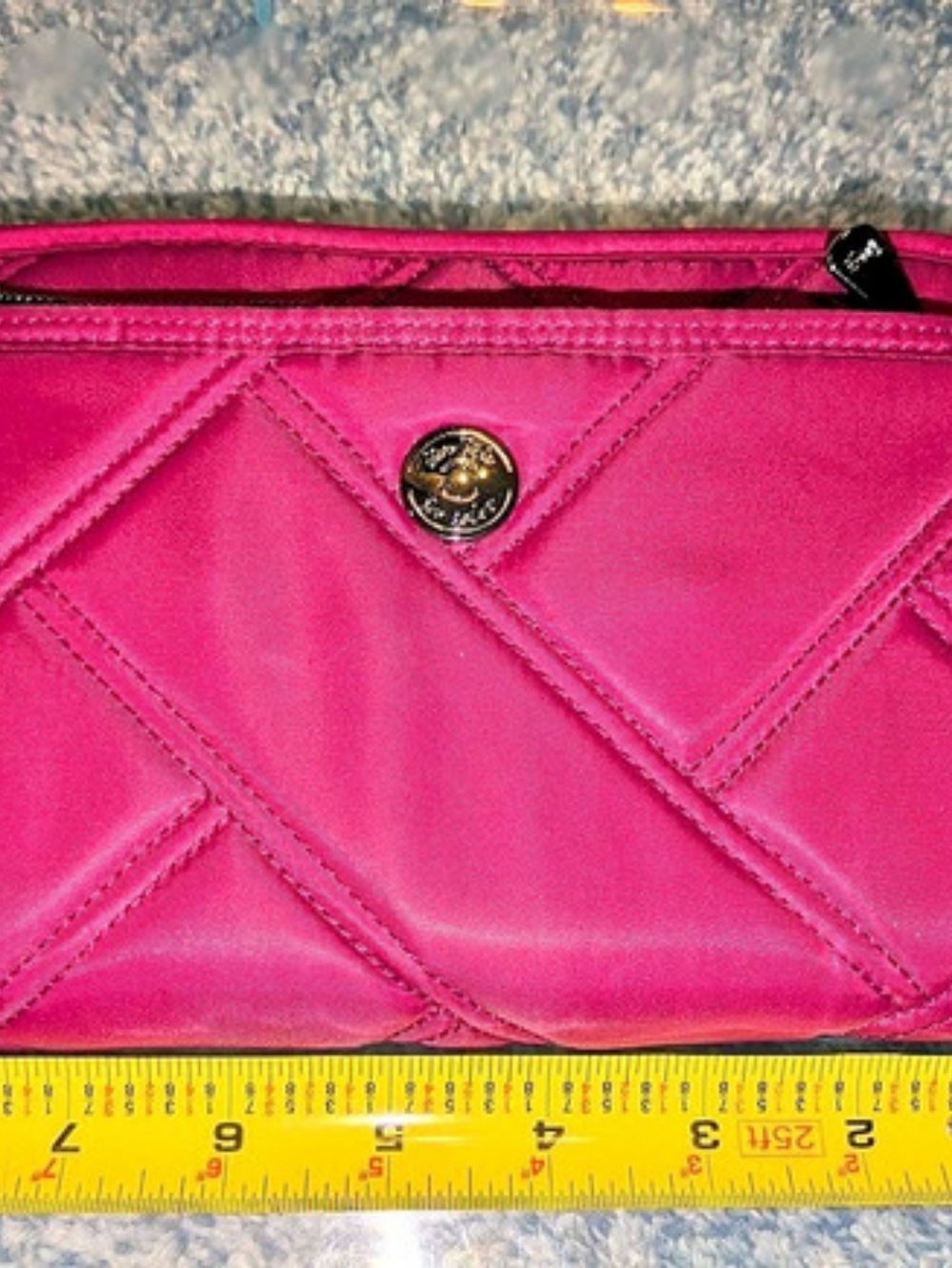 Lug Zeppelin Wristlet in Raspberry Rfid